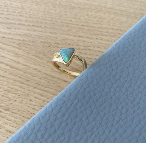 Opalring Boulder Opale