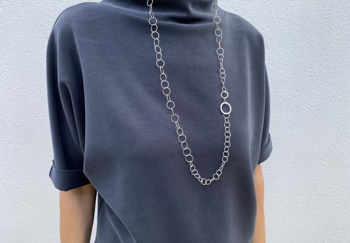 Kette Silber Gold 